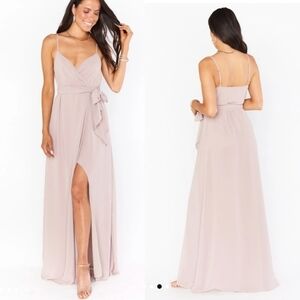 SALE!  Show Me Your Mumu Liz Maxi Dress Women's Medium Soft Beige